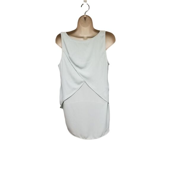 Banana Republic Over Layered Mint Green Top Size Small - Picture 2 of 7